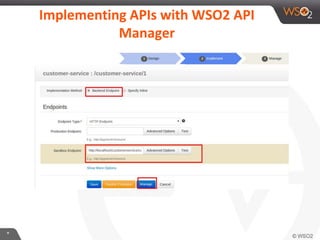 API designing with WSO2 API Manager | PPTX
