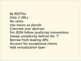 RESTful API Design, Second Edition