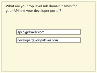 API Design Tour: Digital River | PPTX