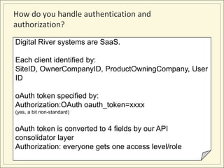 API Design Tour: Digital River | PPTX