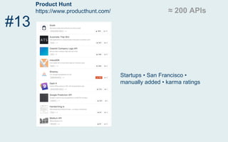 Hitch
https://www.hitchhq.com/apis
#12
docs • SDKs • changelogs • profiles require Hitch account
≈ 800 APIs
 