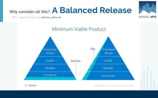 Provisioning: Release in tiers
Private PublicPartner
GET /api/marketing/extra_advice
 