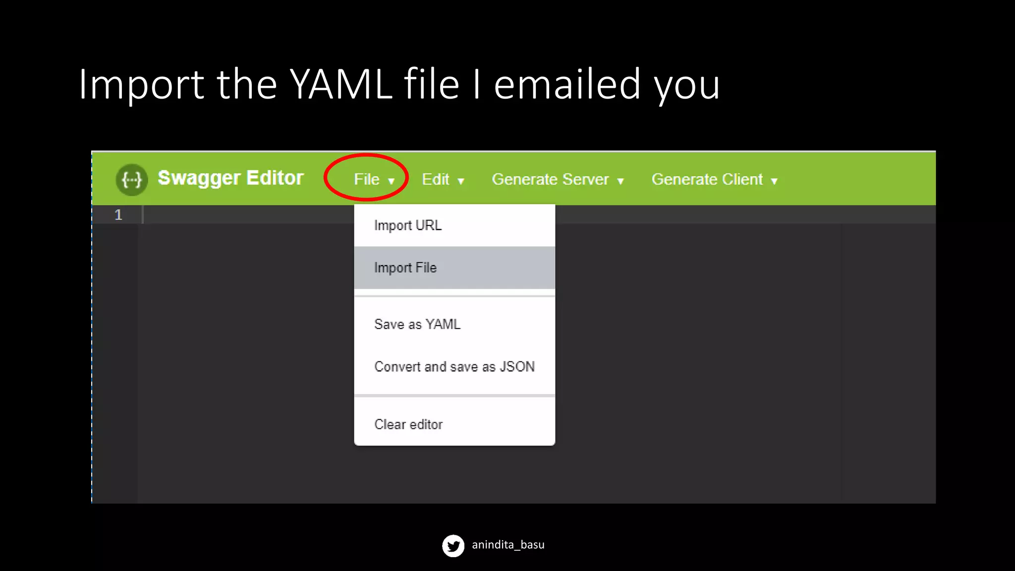 anindita_basu
Import the YAML file I emailed you
 