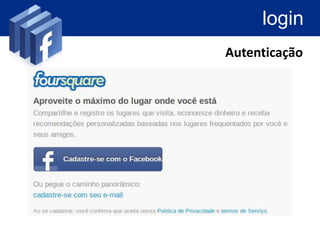 login
Agilizar cadastro
 