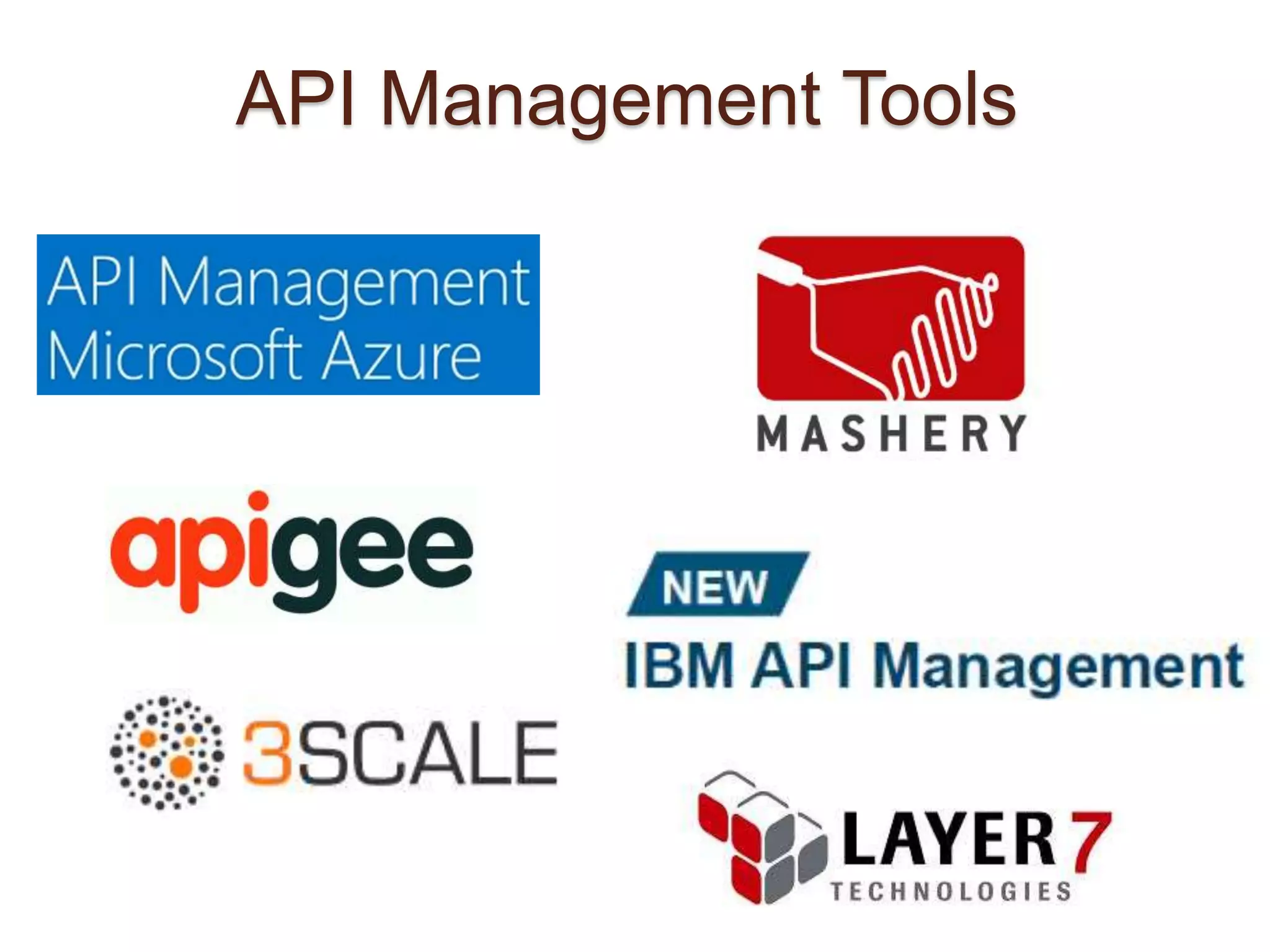API Management Tools 
 
