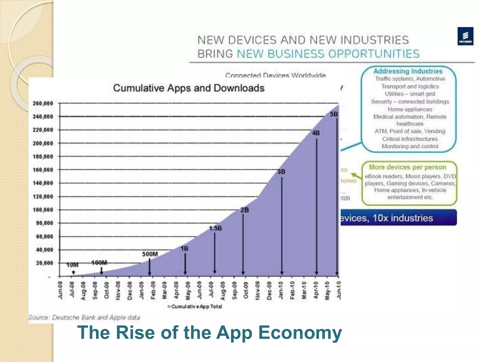The Rise of the App Economy 
 