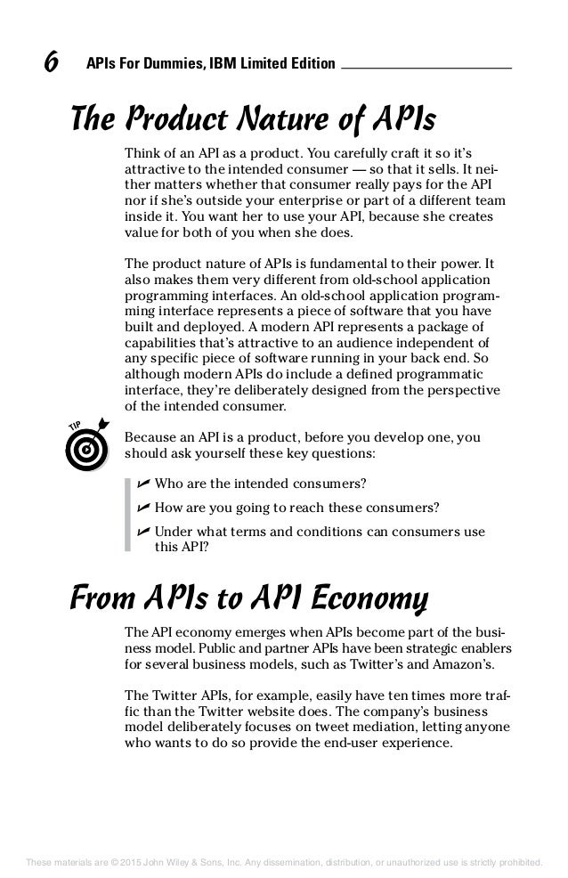 api for dummies