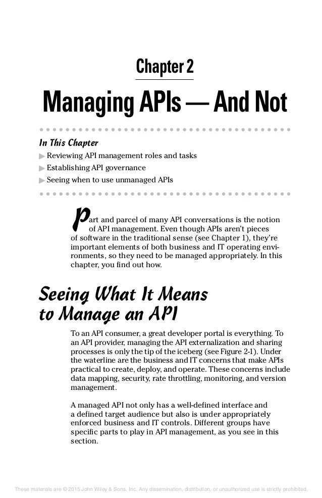 api for dummies