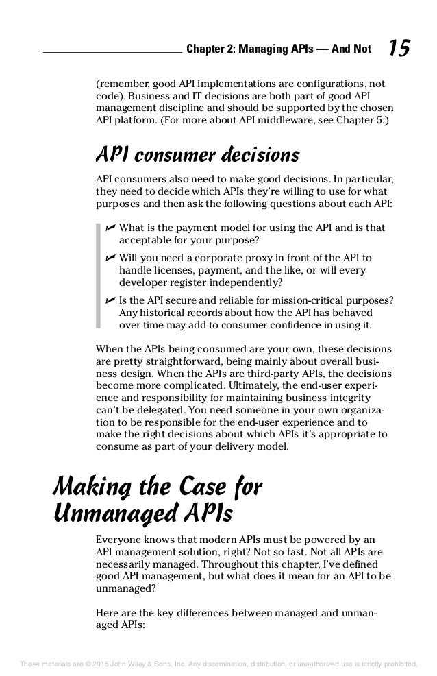 api for dummies
