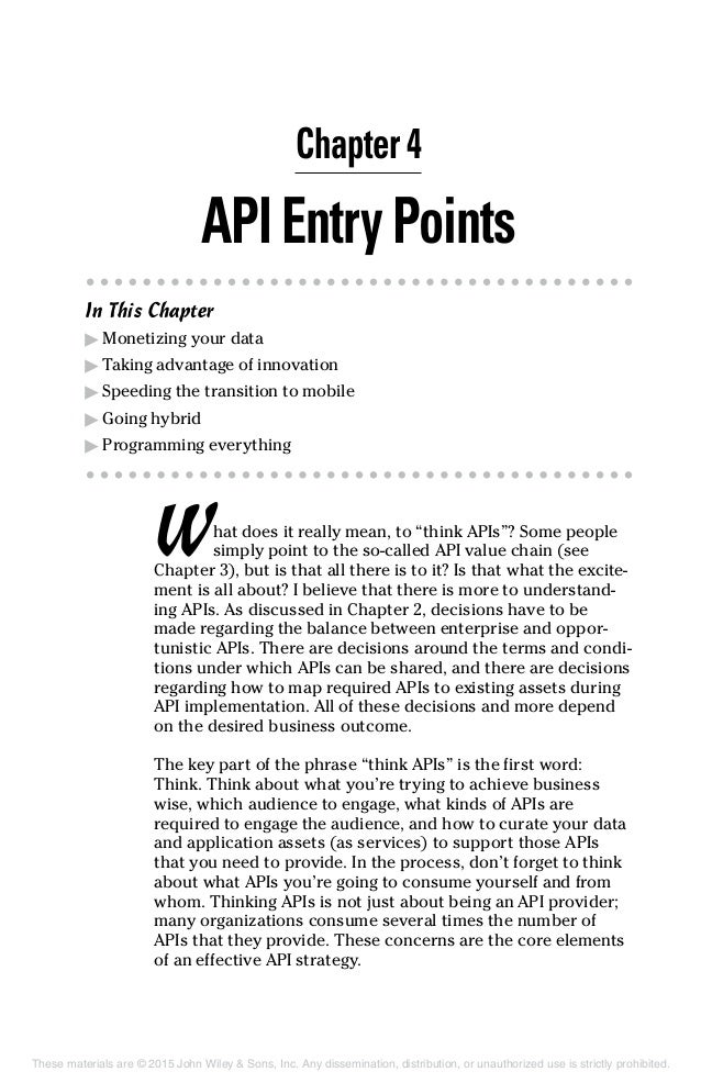 api for dummies
