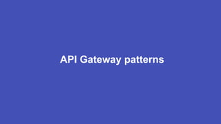 Api gateway | PPTX
