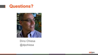 Questions? 
Dino Chiesa 
@dpchiesa 
 