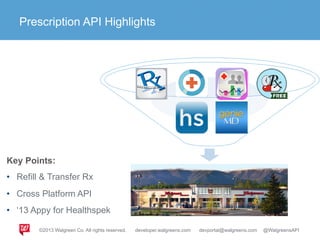 The Walgreens Story: Putting an API Around Their Stores (Webcast) | PDF