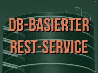 [4] 
DDBB--bbaassiieerrtteerr 
RREESSTT--SSeerrvviiccee 
15 / 54 
 