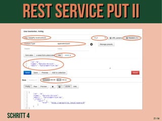 RReesstt SSeerrvviiccee PPuutt IIII 
Schritt 4 27 / 54 
 
