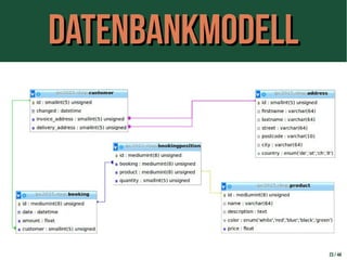 DatenbankmodellDatenbankmodell
23 / 44
 