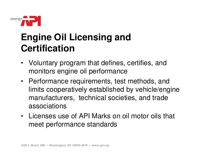 Api Oil Certification | API Certification: The Step-by-Step Application ...