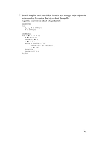 Algoritma Pemrograman 2 | PDF