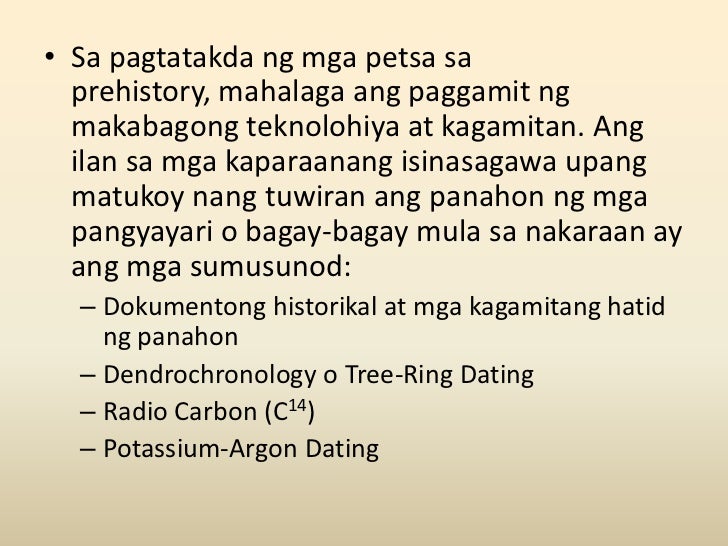 Ano ang kahulugan ng potassium argon dating