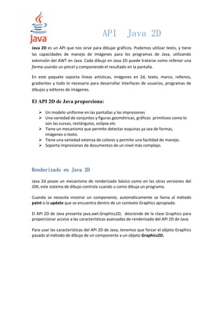 Api java 2D | PDF
