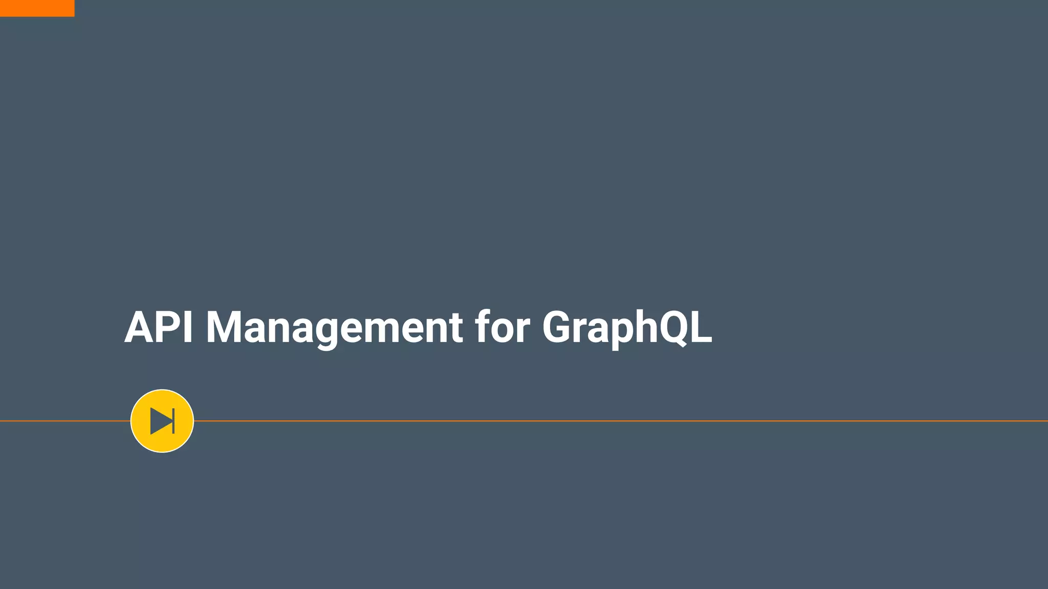 API Management for GraphQL
 