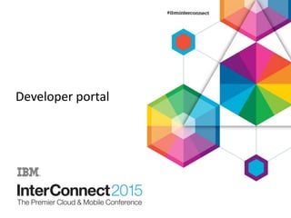 Developer portal
 