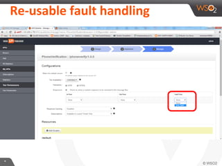 **
Re-usable fault handling
 