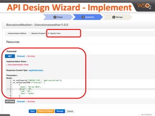 **
API Design Wizard - Implement
 