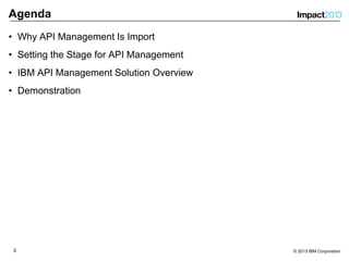 Introduction to IBM API Management | PPTX