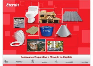 Governança Corporativa e Mercado de Capitais
 
