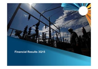 38
Financial Results 3Q15
 