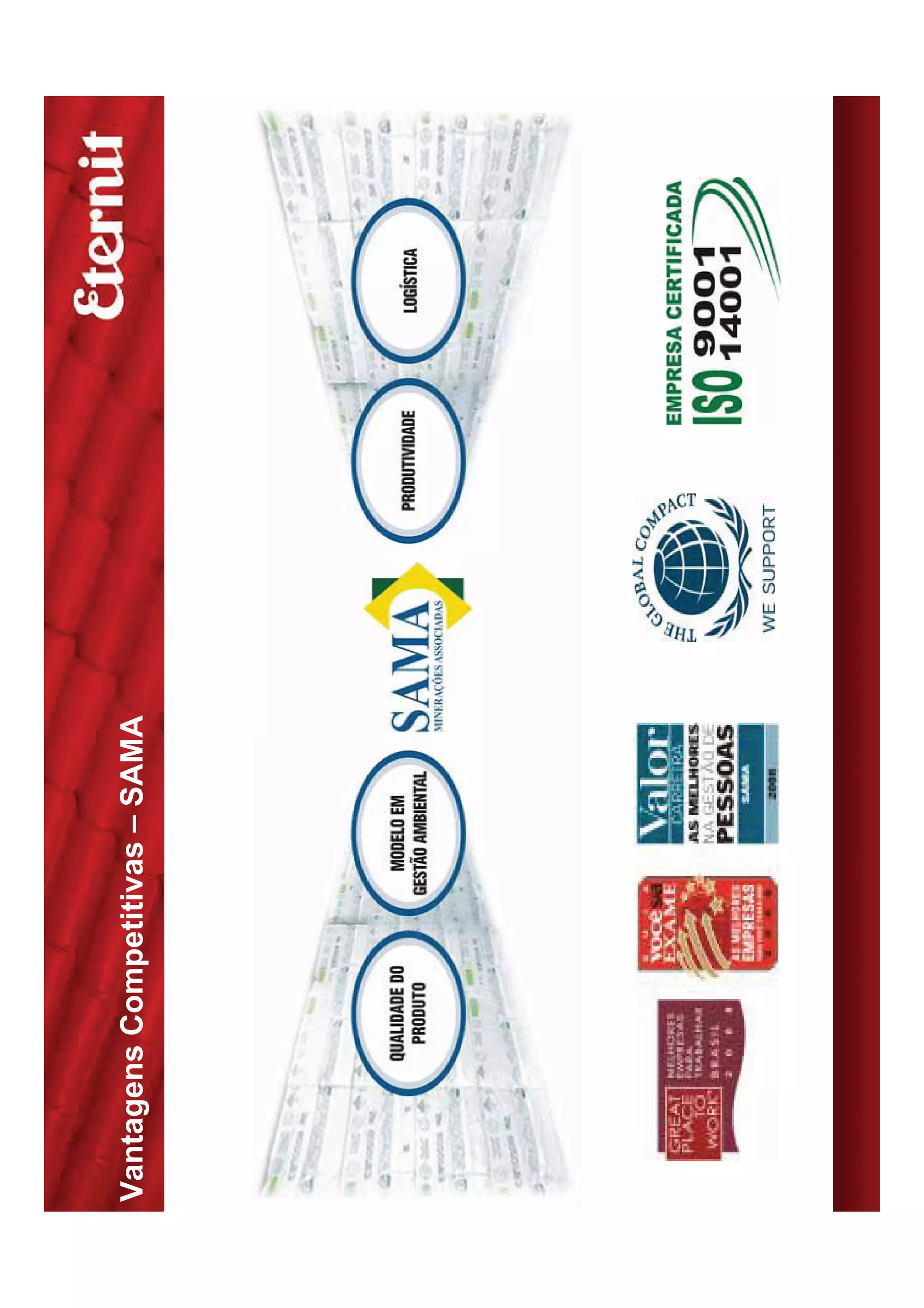 Vantagens Competitivas – SAMA
 