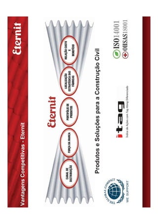 Vantagens Competitivas - Eternit




            Produtos e Soluções para a Construção Civil
 