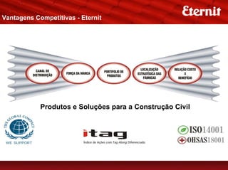 Vantagens Competitivas - Eternit




            Produtos e Soluções para a Construção Civil
 