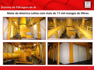 Sistema de Filtragem de Ar

    Maior da América Latina com mais de 17 mil mangas de filtros




                                                               39
 