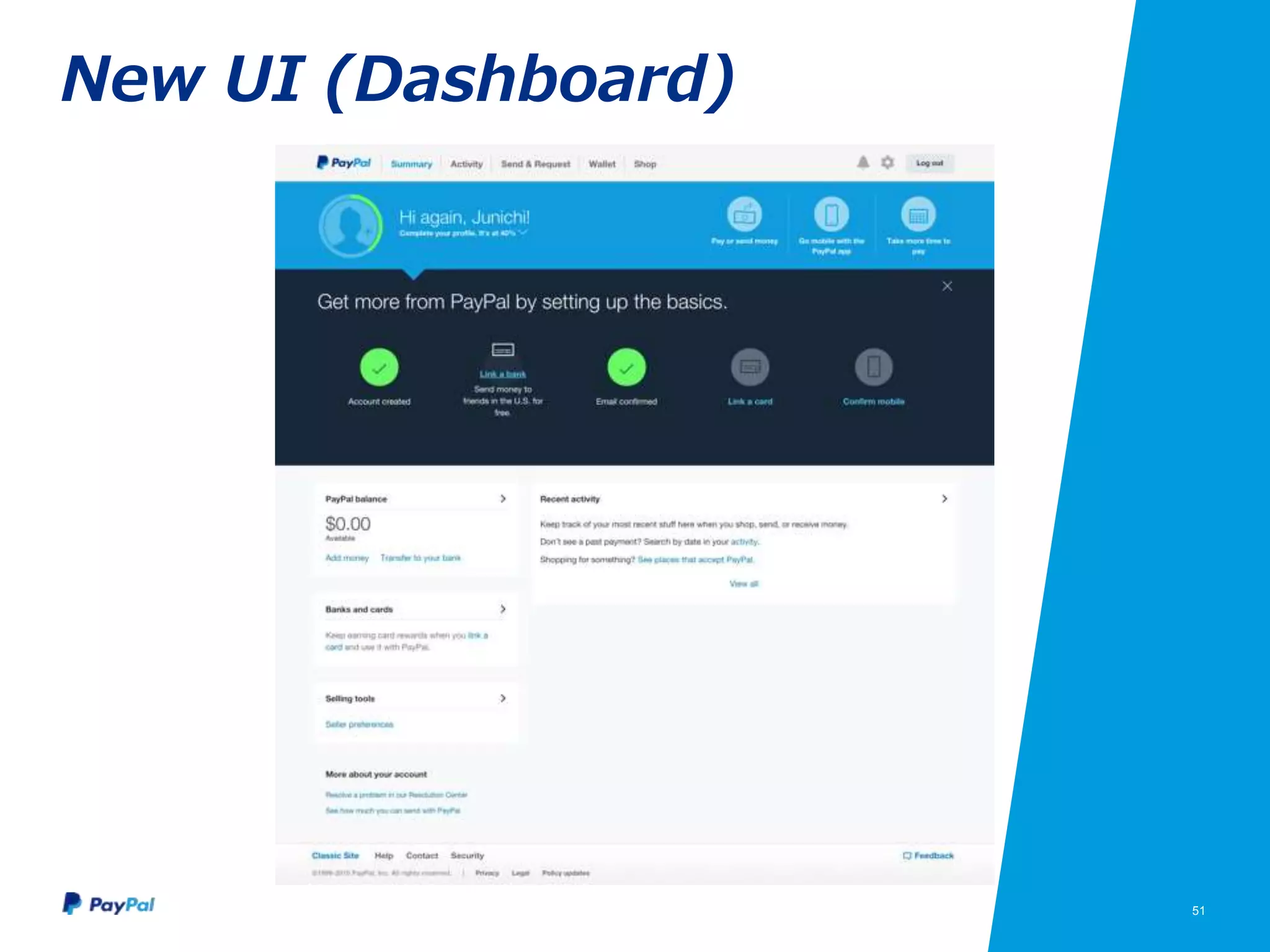 51
New UI (Dashboard)
 
