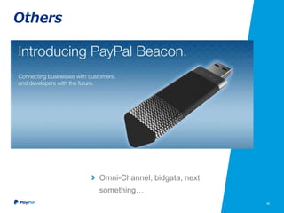 56
Others
Omni-Channel, bidgata, next
something…
 