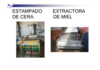 ESTAMPADO EXTRACTORA
DE CERA DE MIEL
