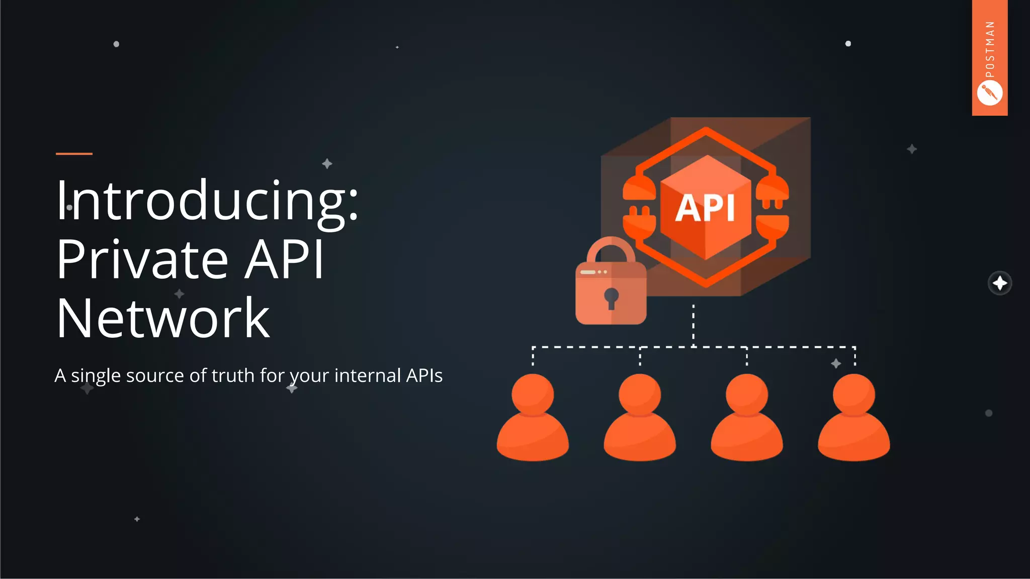 A single source of truth for your internal APIs
Introducing:
Private API
Network
 