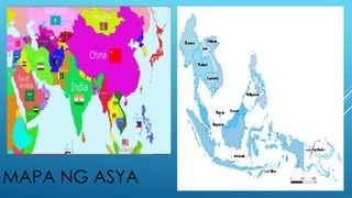 MAPA NG ASYA