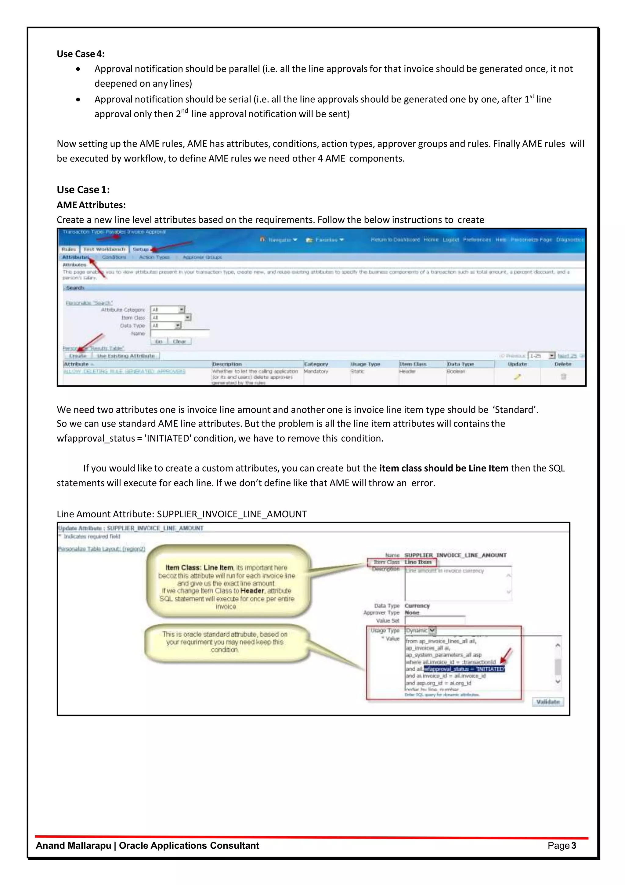Ap invoice line level approval - R12 | PDF