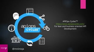 APIOps® Cycles – Open Set of Tools and Methods for Lean API Development ...