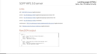 Landing page (HTML)
beta.fmi.fi/data/3/sofp
 