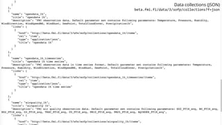 Data collections (JSON)
beta.fmi.fi/data/3/sofp/collections?f=json
 