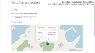 Opendata_1h collection items (HTML)
beta.fmi.fi/data/3/sofp/collections/opendata_1h/items
 