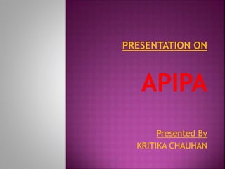 Presented By
KRITIKA CHAUHAN
 