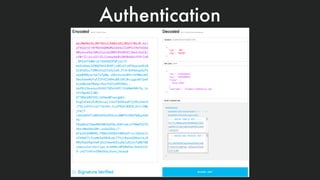 Authentication
 