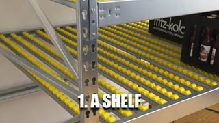 1. A SHELF
 