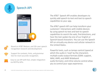 AT&T API Platform | PDF