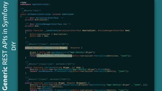 GenericRESTAPIsinSymfony
DIY
 